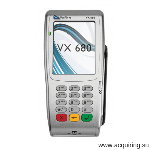 POS-терминал Verifone VX680 (Wi-Fi, Bluetooth), комплект Прими Карту в Ижевске